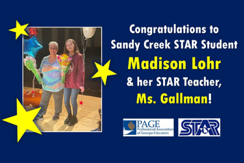  Madison Lohr named 2025 STAR Student.