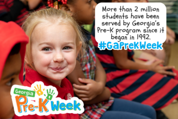  Georgia Pre-K Week is Oct. 7-11. Learn More!